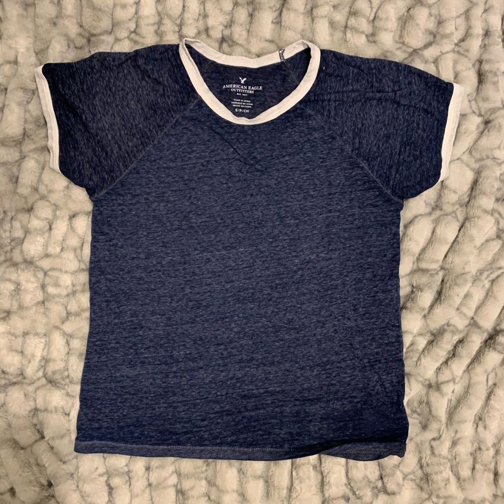 American Eagle Ringer Tee - Size Small